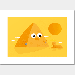 Oops! Pyramid Posters and Art